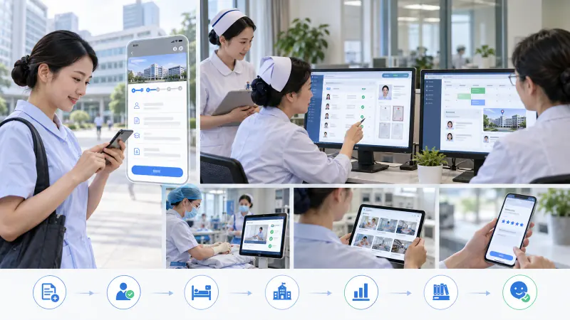 护理进修管理系统项目功能场景